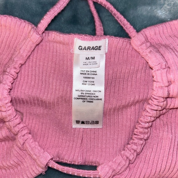 Garage // Cami Micro Keyhole Halter Top - Picture 2 of 2